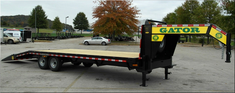 Gooseneck flat bed trailer for sale14k  Davidson County,  North Carolina